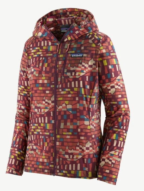 Patagonia Jackets & Blazers - NEW Patagonia Houdini Multi-Pattern Hooded Lightweight Jacket M